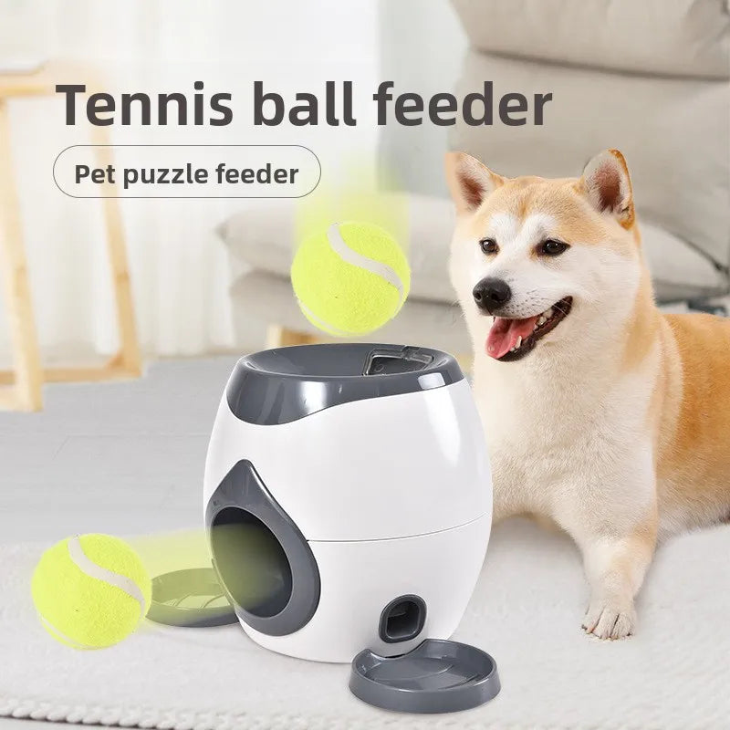 Automatic Dog Ball Launcher, Interactive Fetch Machine for Indoor Outd ...